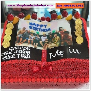 Bánh Sinh Nhật Cuốn Sách - RT20